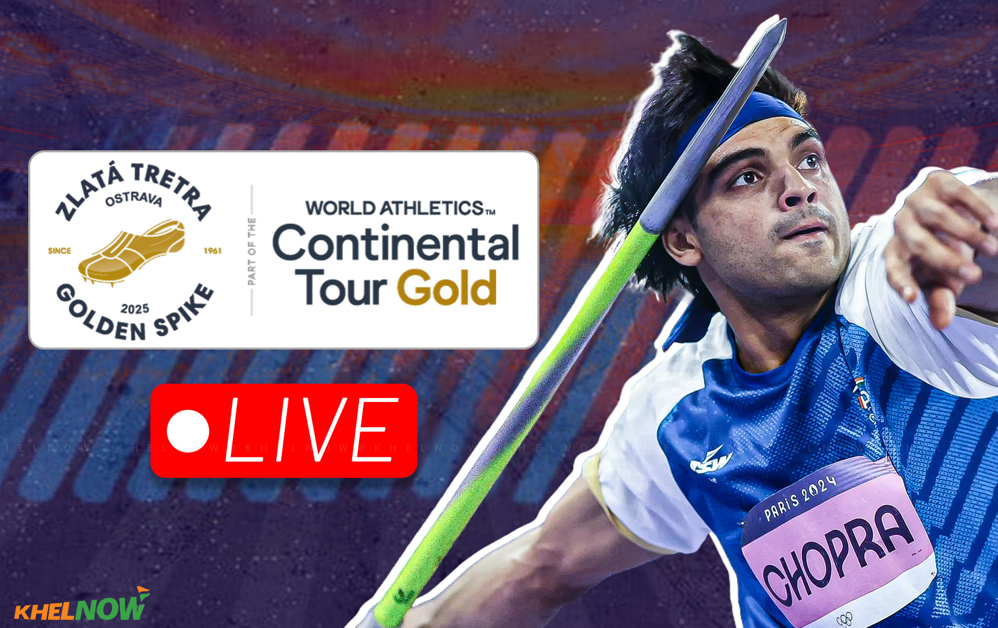 Ostrava Golden Spike 2025 Live Streaming & Updates: Neeraj Chopra to make first appearance in Golden Spike
