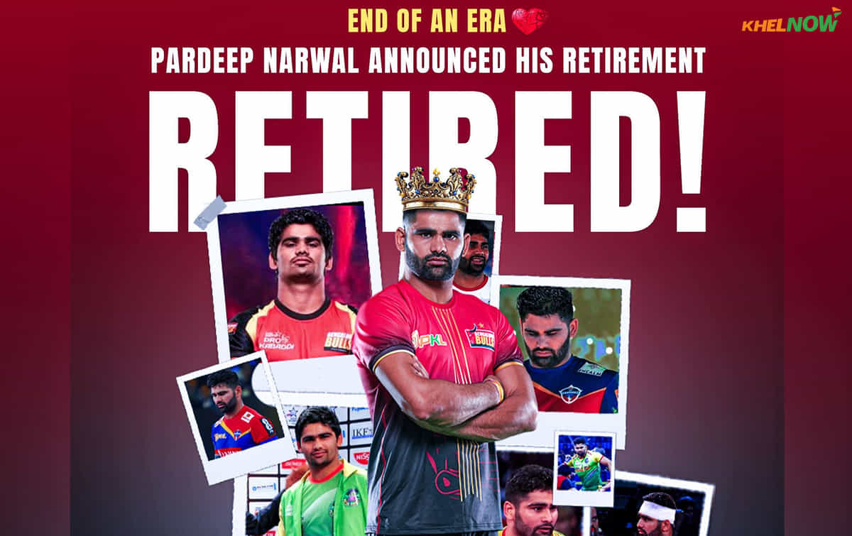 'GOAT' Pardeep Narwal announces retirement after going unsold in PKL 12 auction