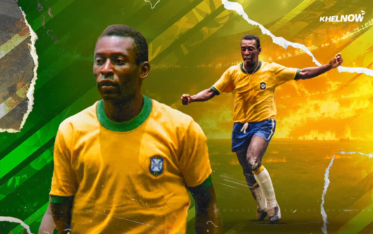 What happened during legendary Pele's first visit to India?
