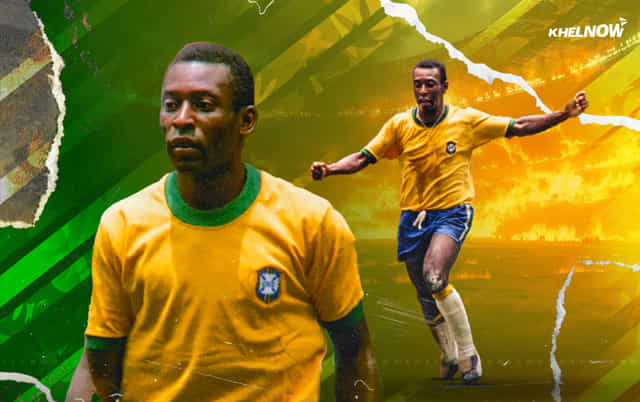 What happened during legendary Pele's first visit to India?