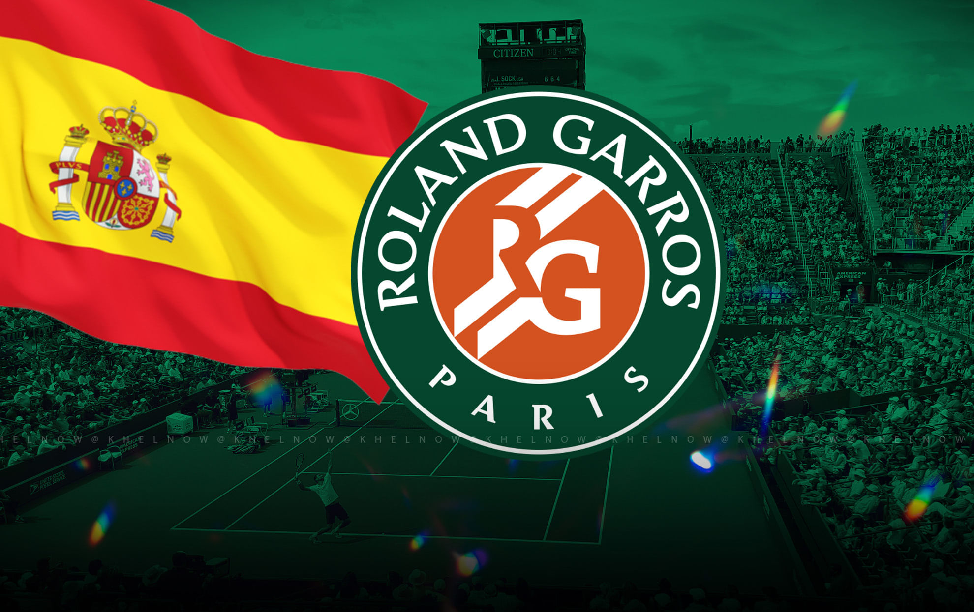 Top five countries with most French Open titles