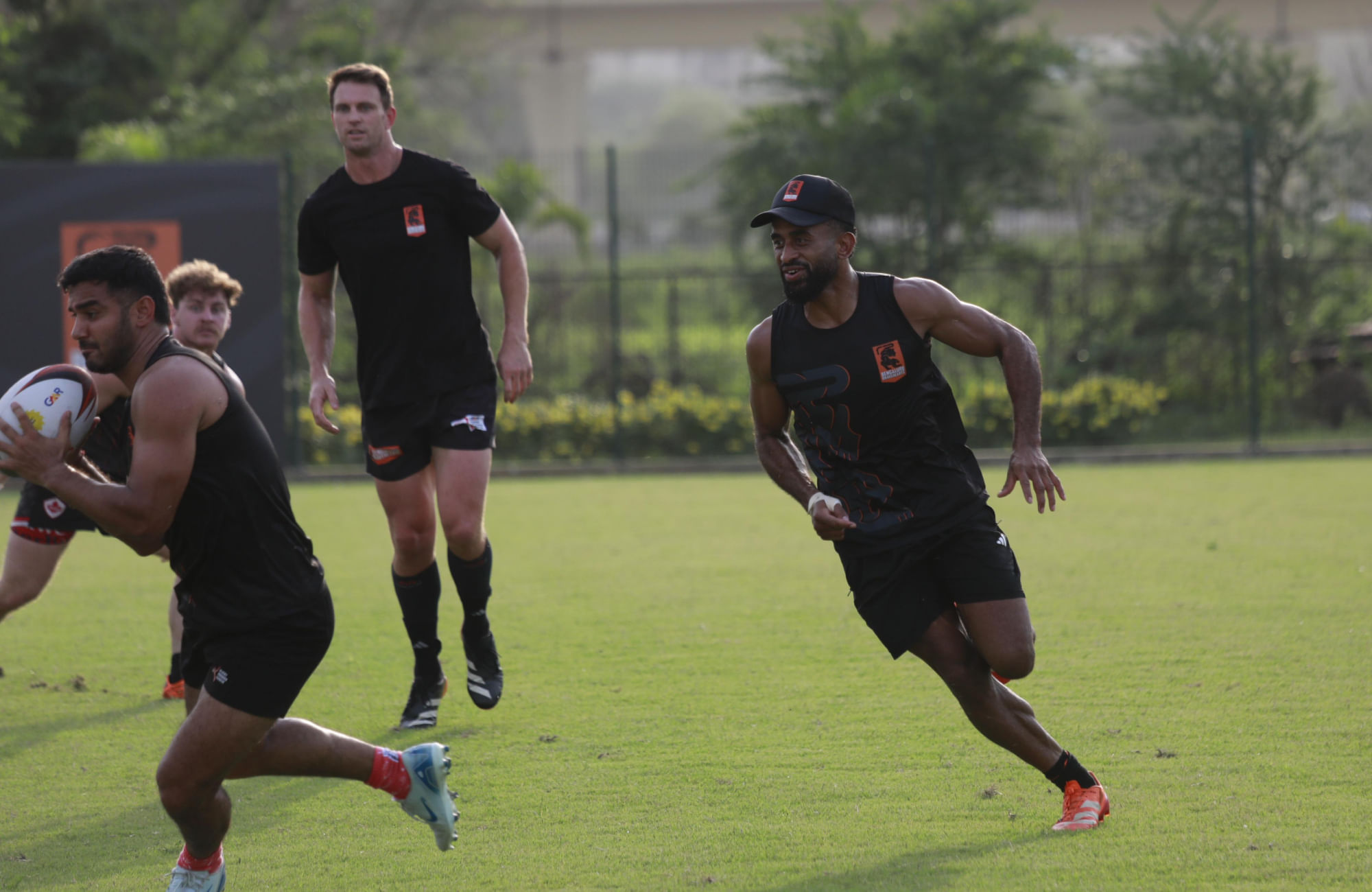 Who are the international players taking part in Rugby Premier League season 1?