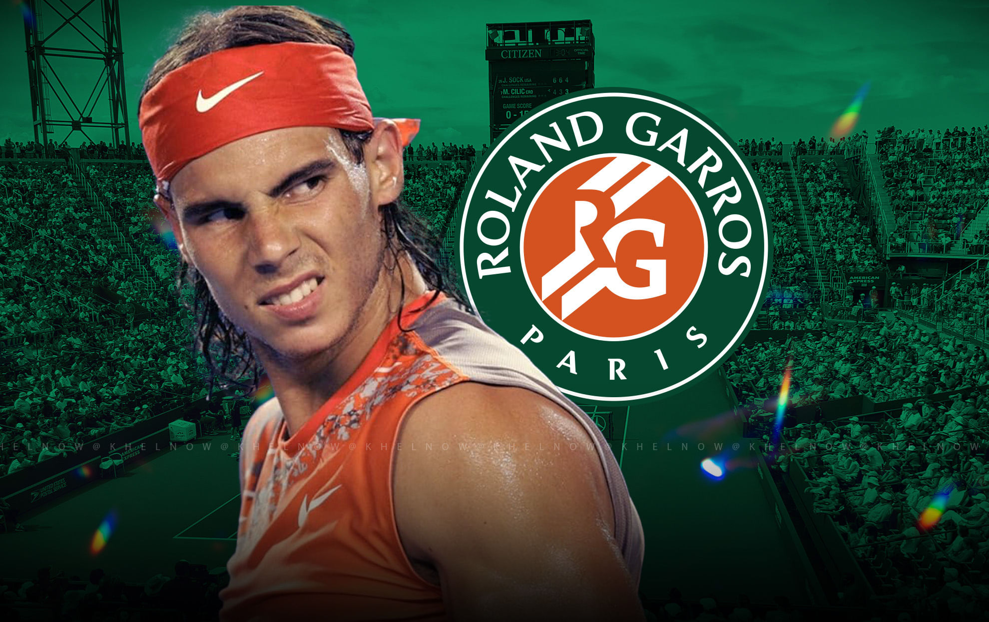 Which players has Rafael Nadal bageled at French Open? Check full list