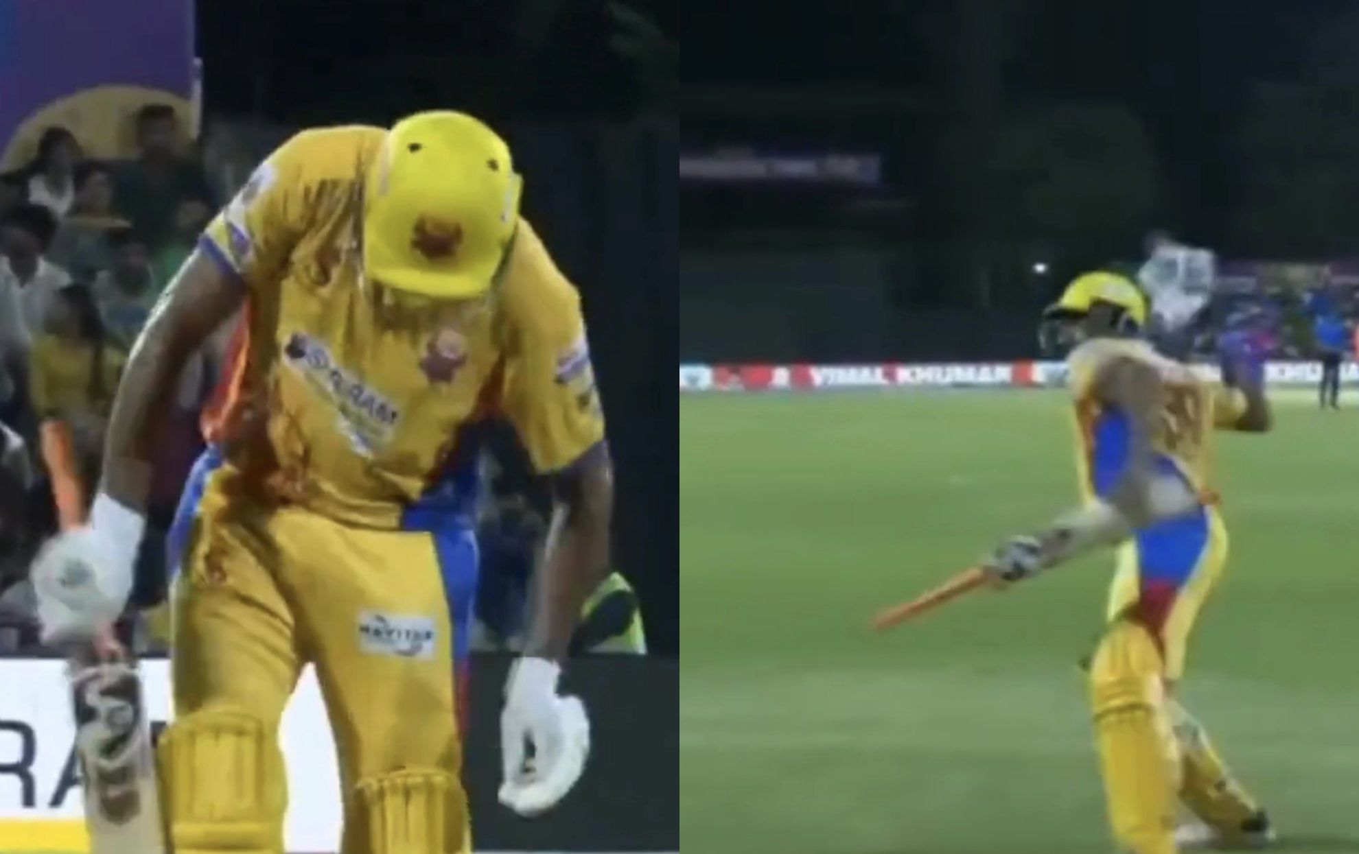 [Watch] Ravichandran Ashwin throws away his gloves in anger after an argument with a female umpire over his LBW dismissal in TNPL 2025