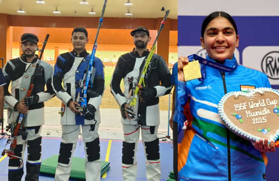 Shooting Selection Trials: Suruchi Singh wins women's 10m pistol event; Niraj Kumar completes double with men's 50m Rifle 3P win
