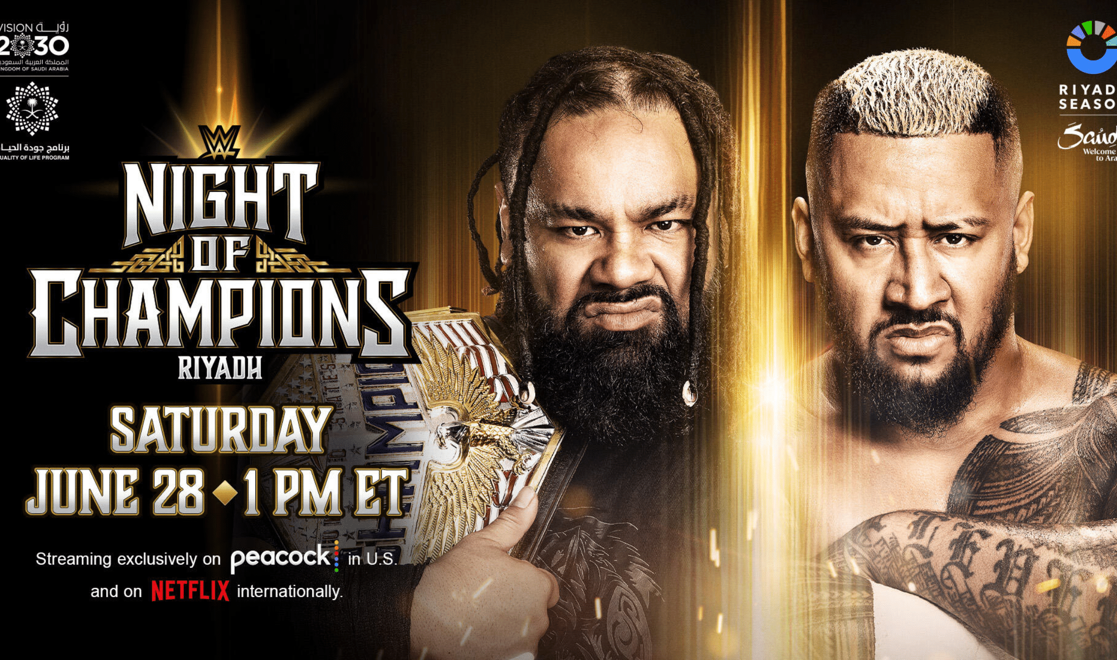 WWE Night of Champions 2025 Results: Hikuleo debuts & helps Solo Sikoa win US Title from Jacob Fatu