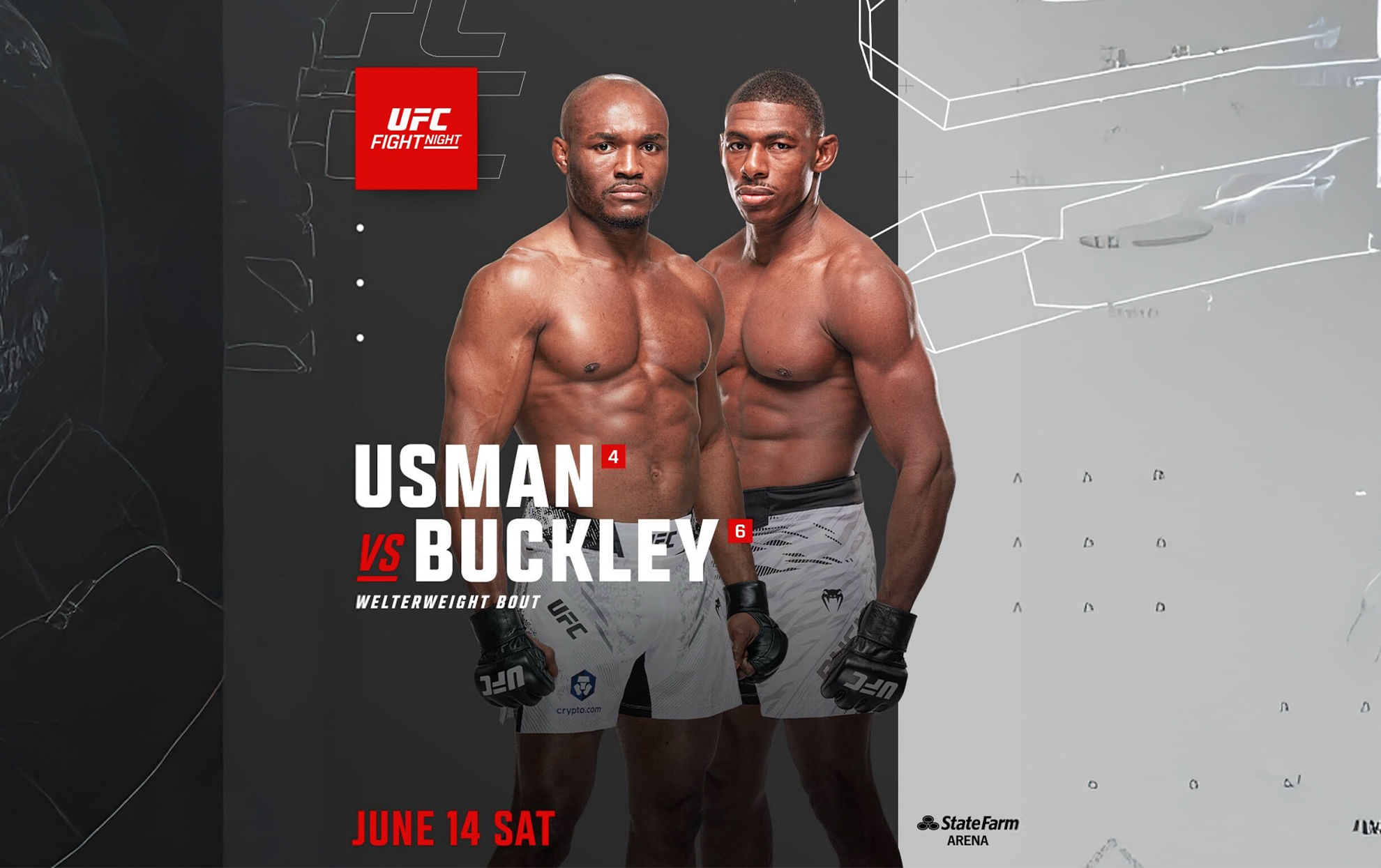 UFC Atlanta Kamaru Usman vs Joaquin Buckley: Preview, fight card, time, telecast, live streaming & more