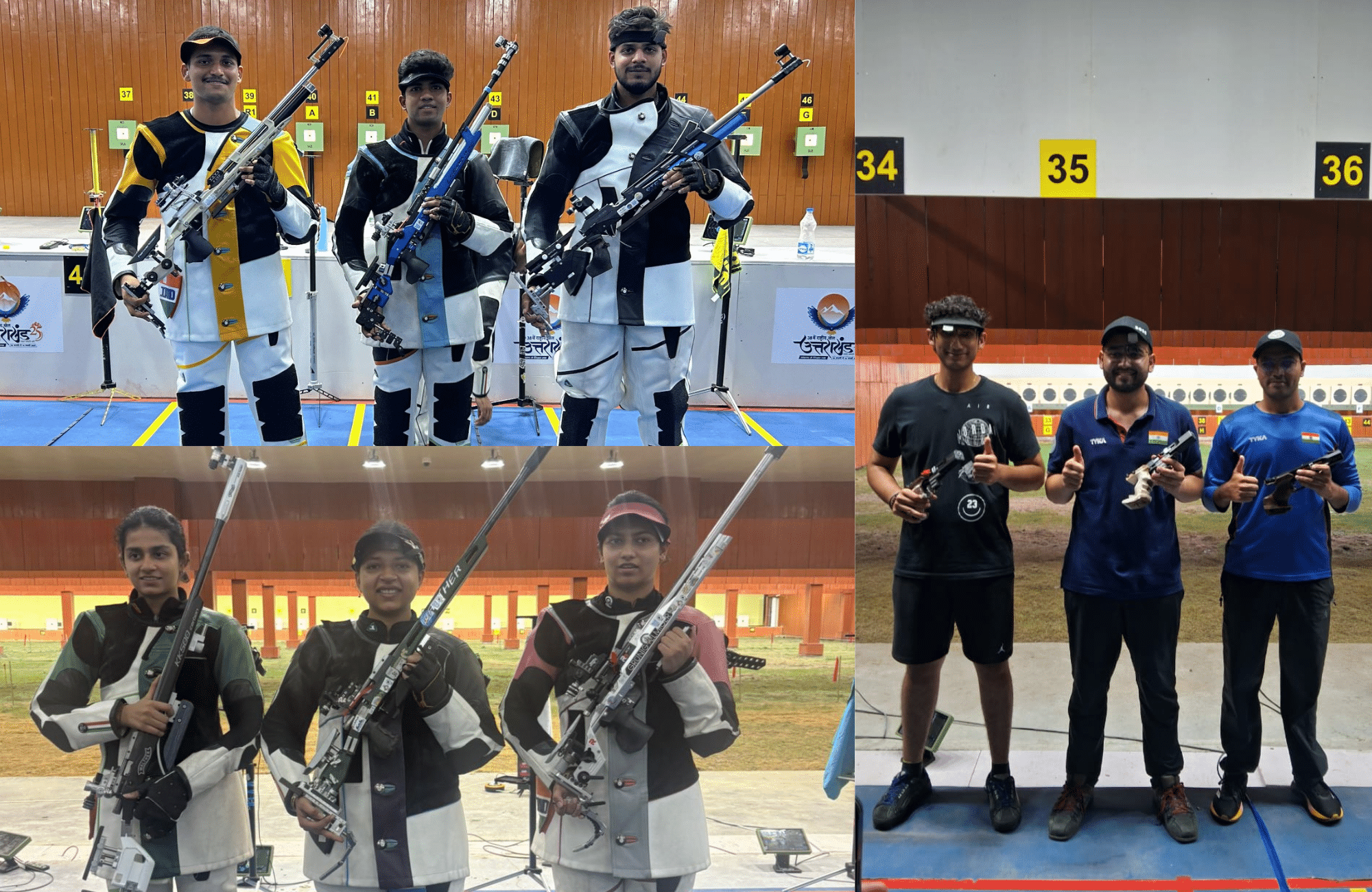 Shooting Selection Trials: Sift Kaur Samra wins womens 50m Rifle 3P, Anish Bhanwala tops 25m Rapid Fire Pistol event