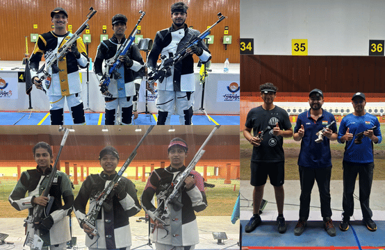 Shooting Selection Trials: Sift Kaur Samra wins women's 50m Rifle 3P, Anish Bhanwala tops 25m Rapid Fire Pistol event
