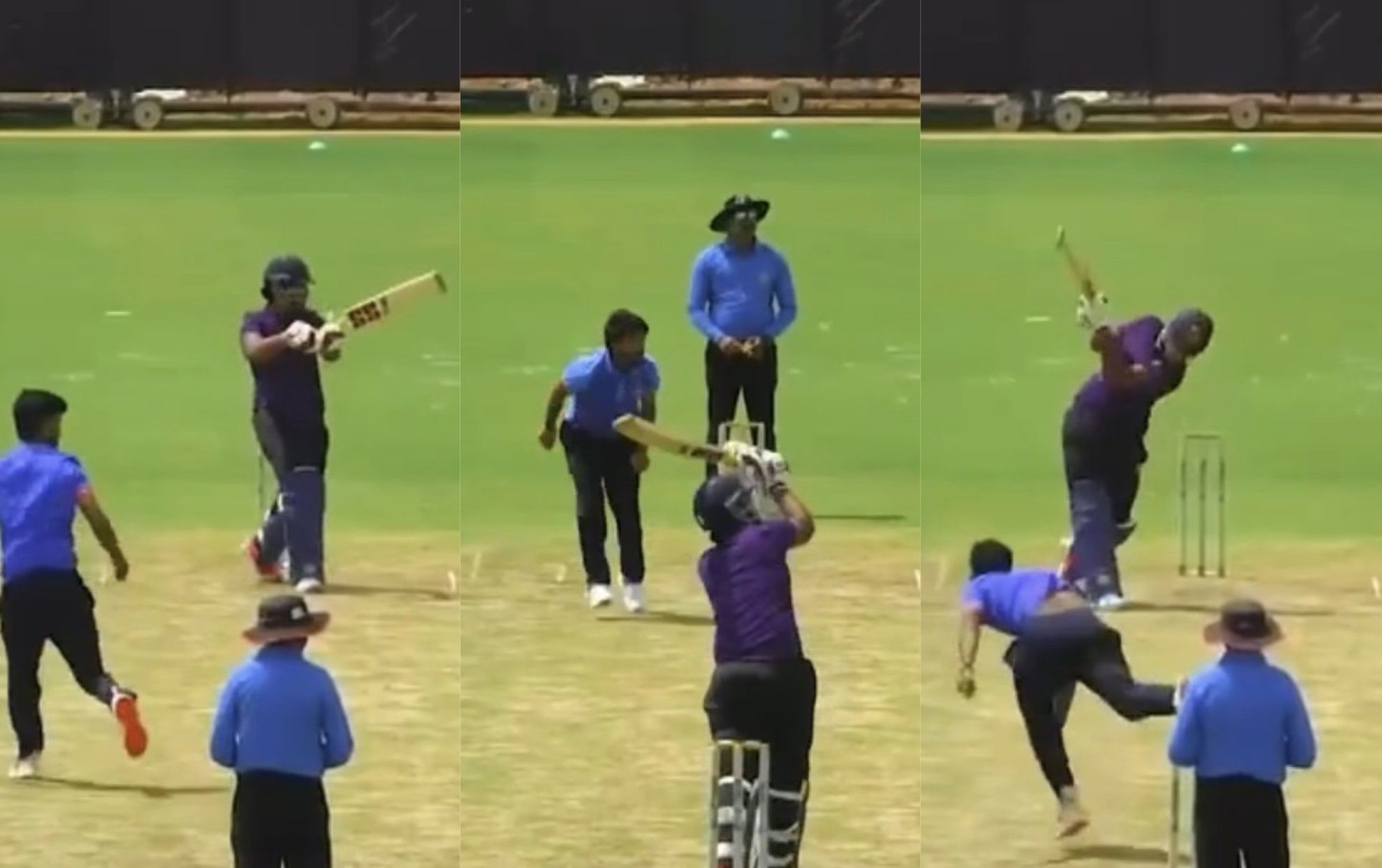 [Watch] Vaibhav Suryavanshi’s demolition job continues; hits huge sixes in U19 camp in NCA