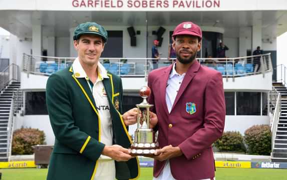 WI vs AUS, Roston Chase, Pat Cummins,ICC WTC 2025-27