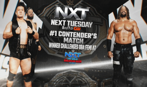 All matches & segments announced for WWE NXT (July 1, 2025): Joe Hendry in action; NXT title #1 contender’s match & more