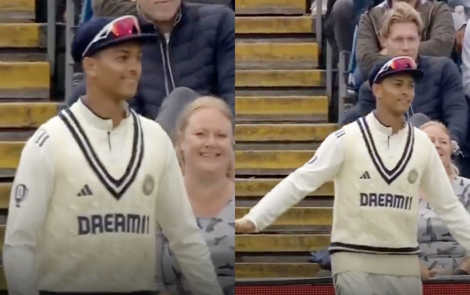 [Watch] Yashasvi Jaiswal dances as the crowd mocks him for dropping catches in the first ENG vs IND test, faces heat from fans