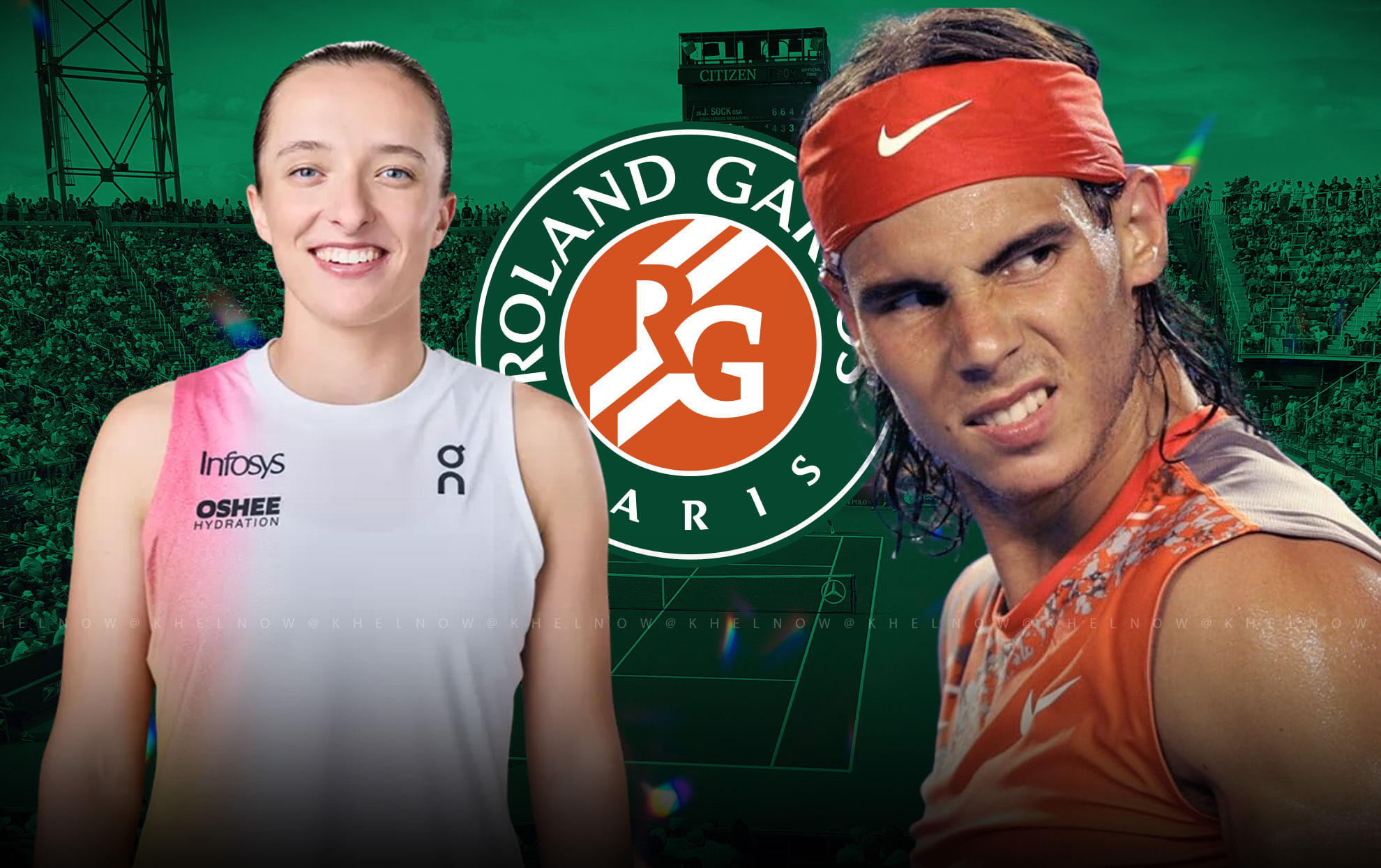 Full list of singles players to defend French Open title