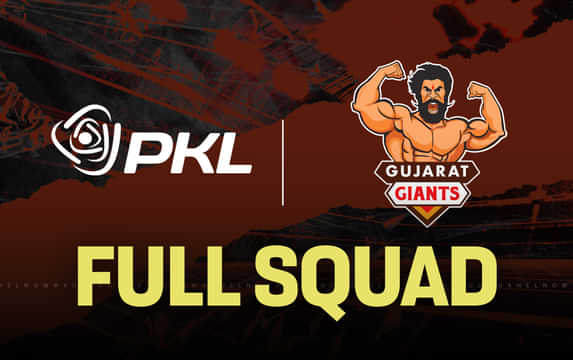 PKL 12: Gujarat Giants full squad list ft. Mohammadreza Shadloui