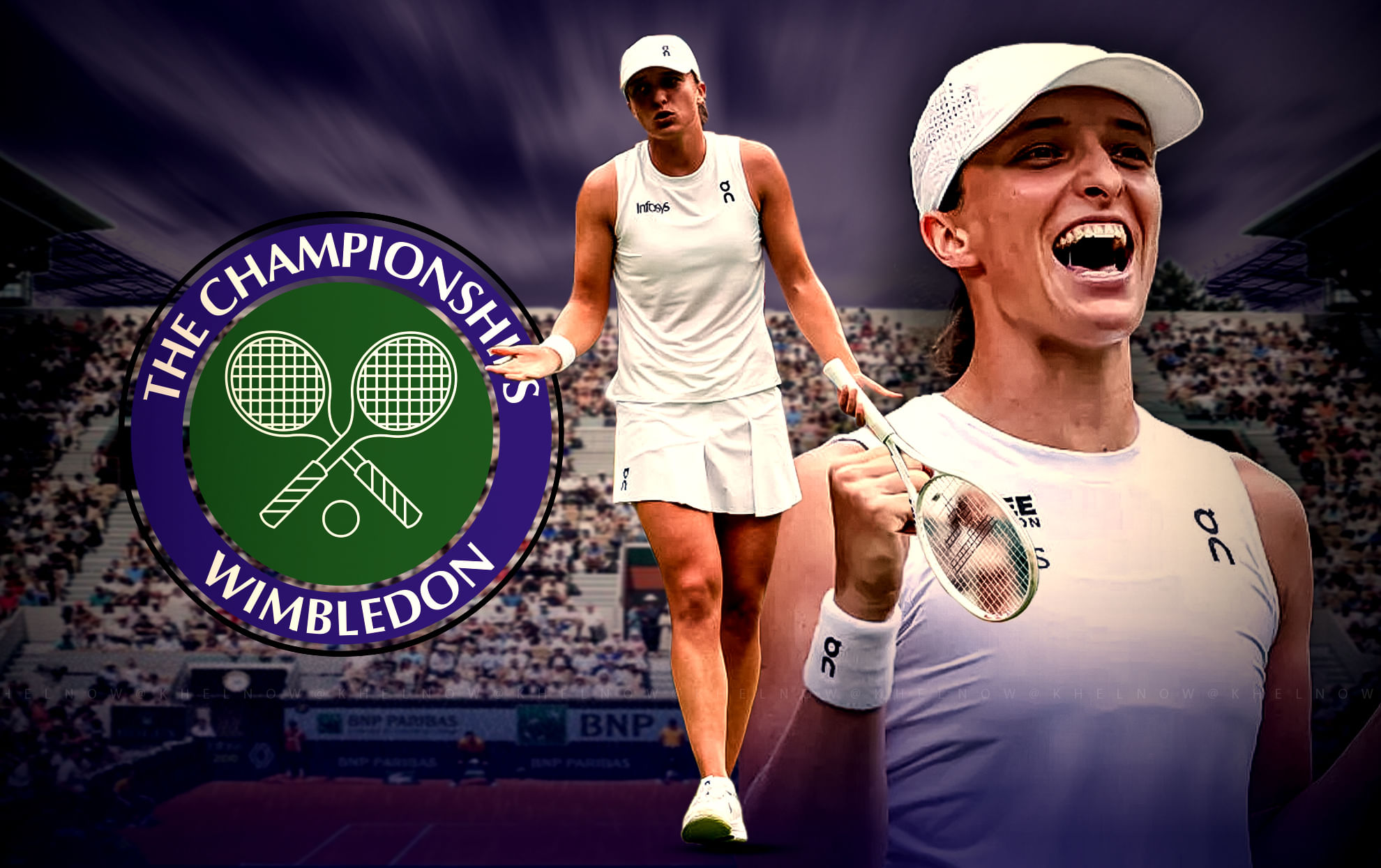 Top five records set by Iga Swiatek at Wimbledon 2025