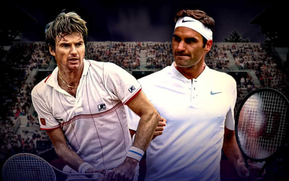 Top five tennis players with most match wins on grass