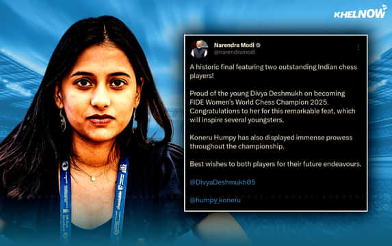 PM Modi, Rahul Gandhi applaud Divya Deshmukh for historic title at FIDE Women's Chess World Cup 2025