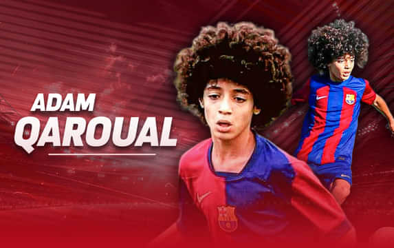 Who is Adam Qaroual? The next big thing from La Masia after Lamine Yamal