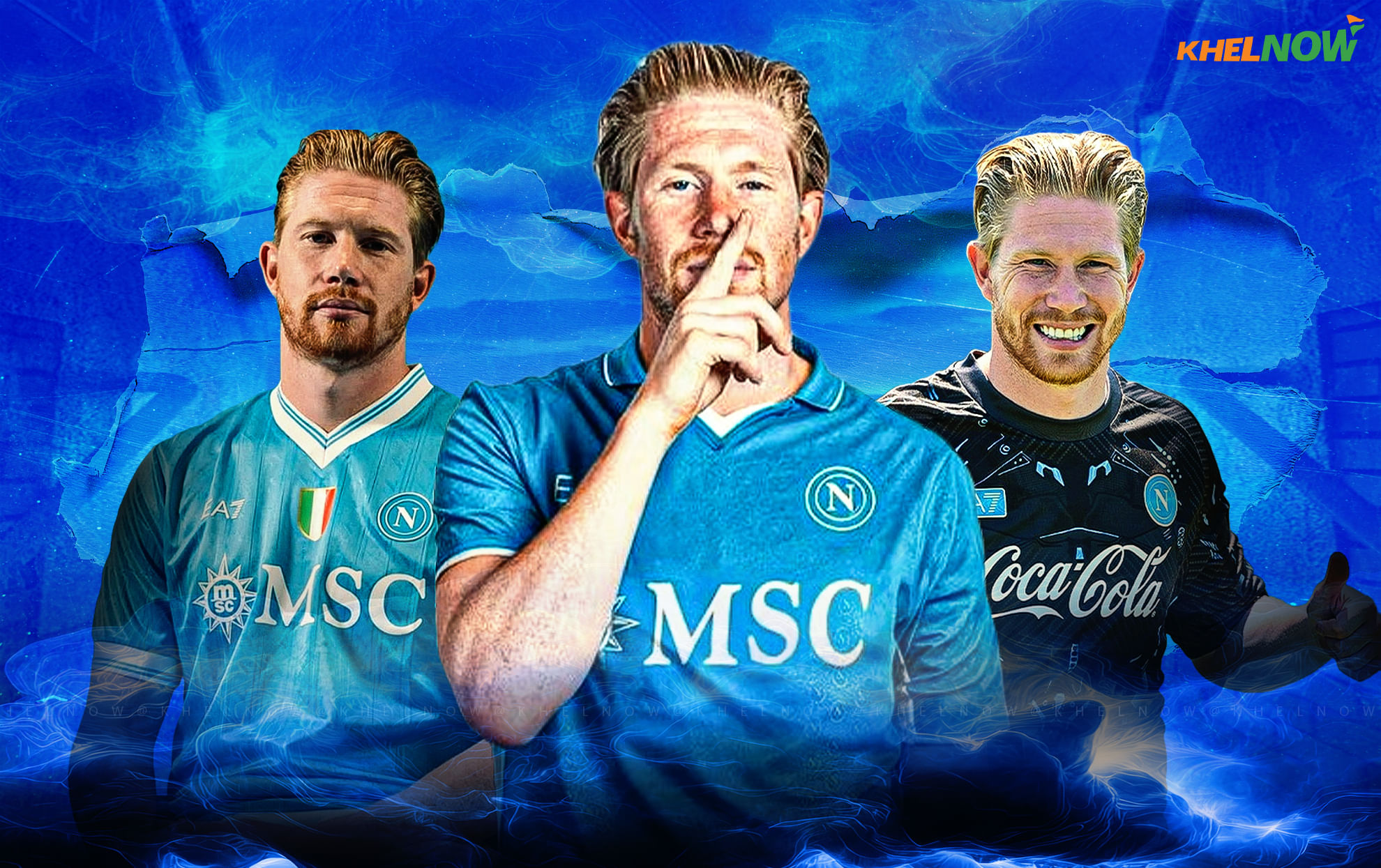 Which shirt number will Kevin De Bruyne wear at Napoli?