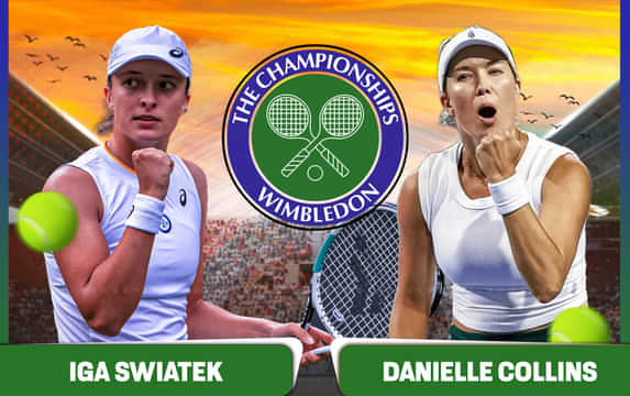 Iga Swiatek vs Danielle Collins prediction, betting tips & odds, head-to-head, preview: Wimbledon 2025