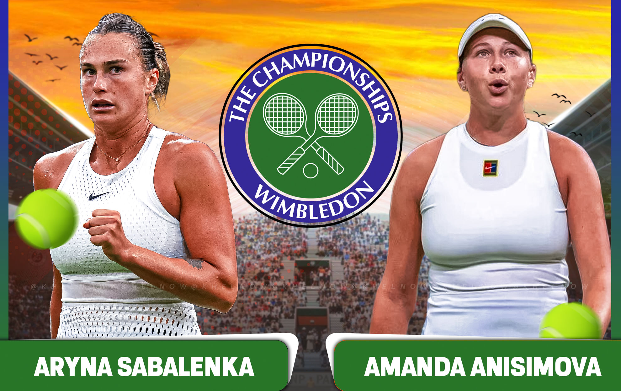 Aryna Sabalenka vs Amanda Anisimova prediction, betting tips & odds, head-to-head, preview: Wimbledon 2025