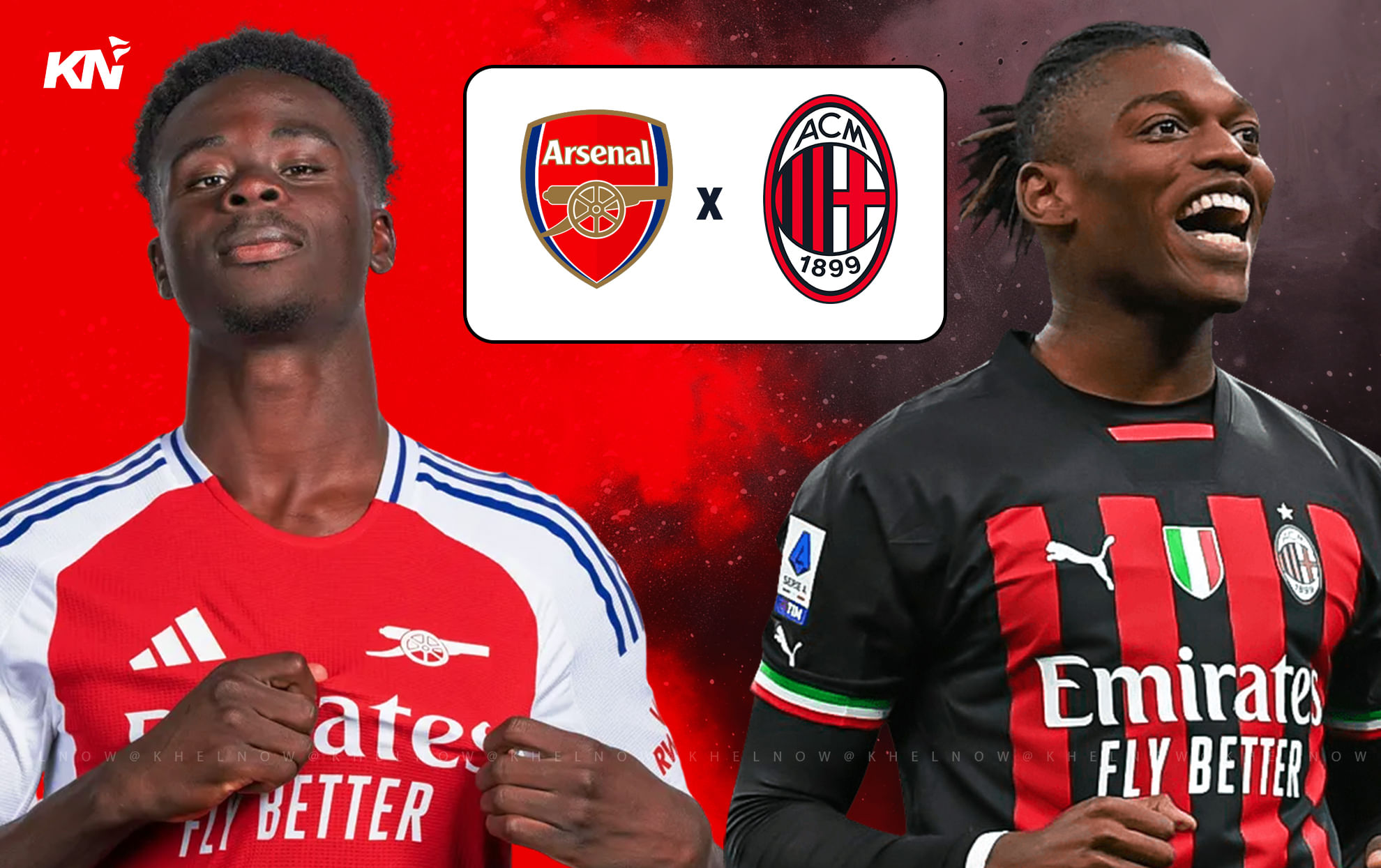 Arsenal vs AC Milan Pre-season friendlies 2025