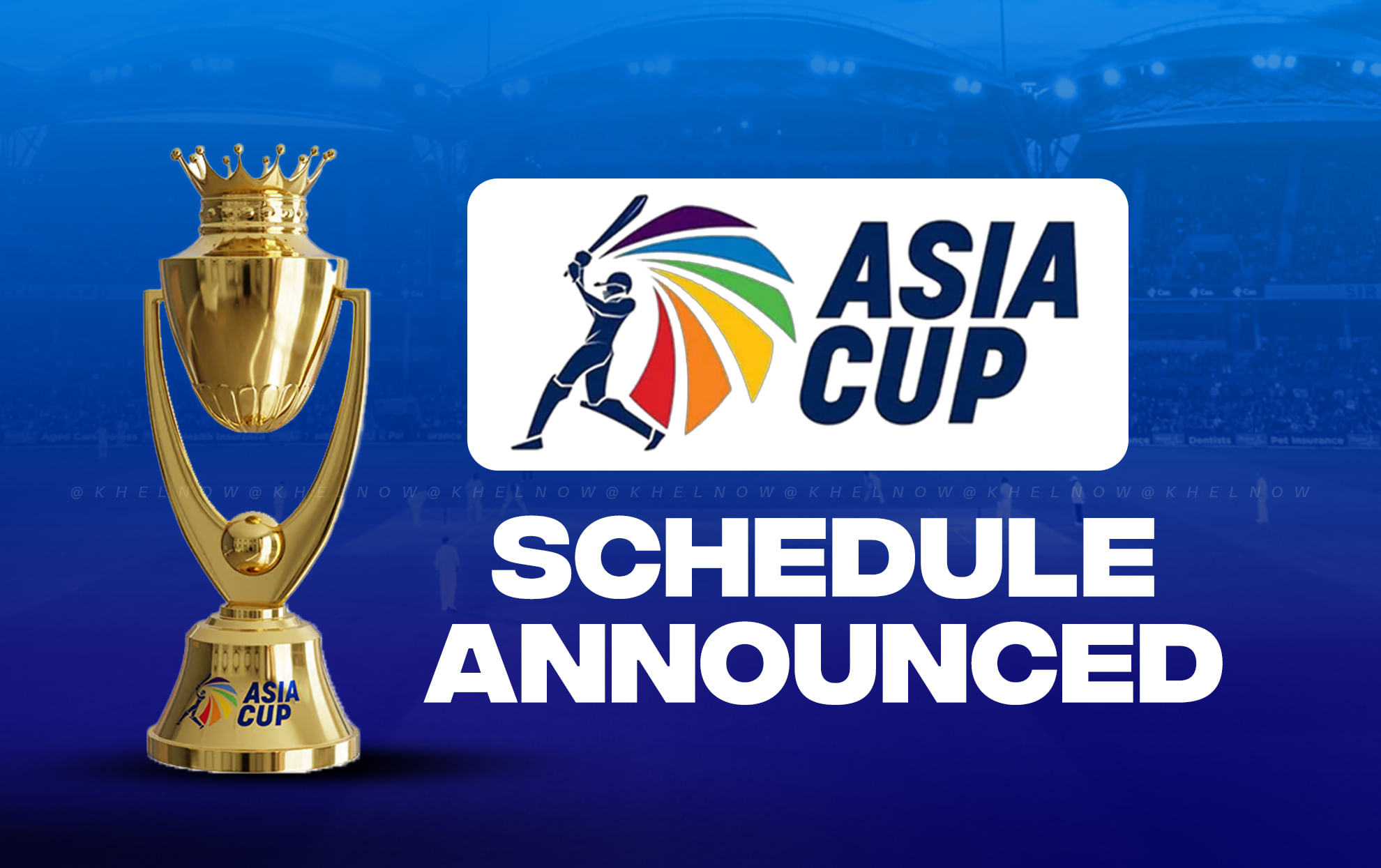 Breaking News: Asia Cup 2025 schedule announced, India to face Pakistan on September 14