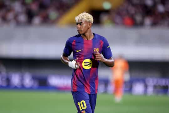 LaLiga FC Barcelona's Lamine Yamal