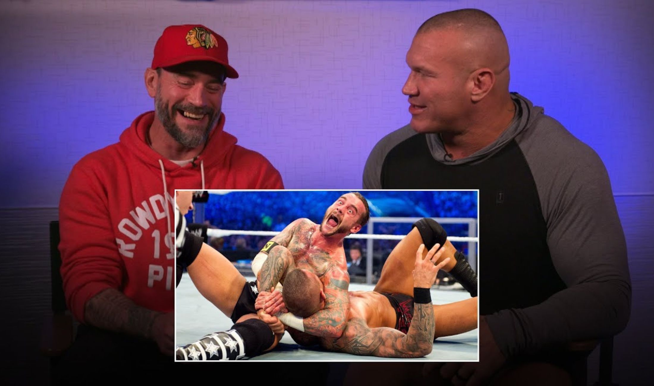 CM Punk Randy Orton WWE