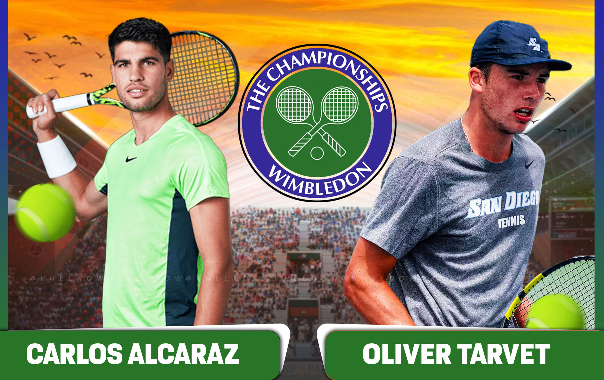 Carlos Alcaraz vs Oliver Tarvet prediction, betting tips & odds, head-to-head, preview: Wimbledon 2025