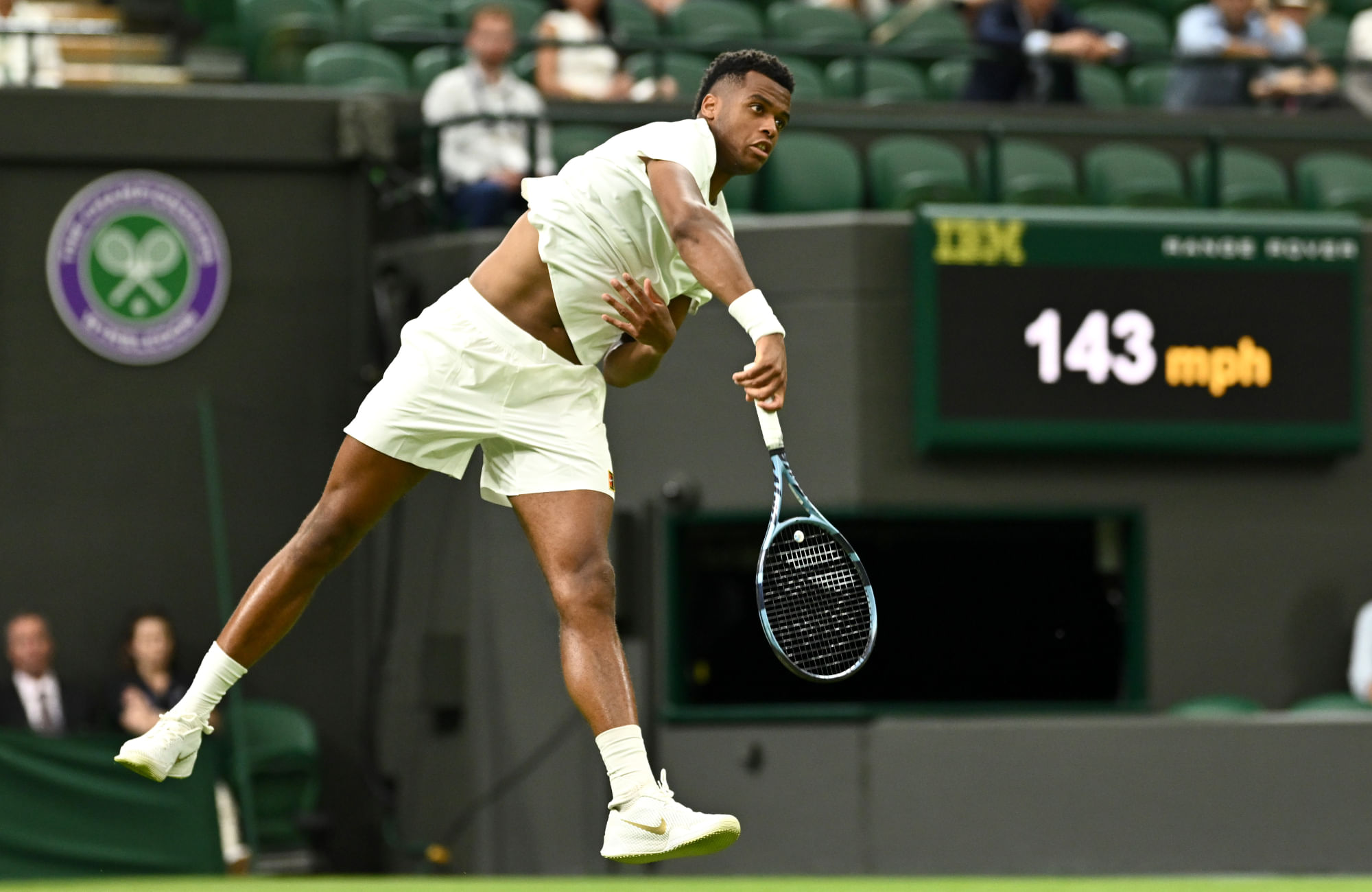 Giovanni Mpetshi Perricard hits fastest serve in Wimbledon history