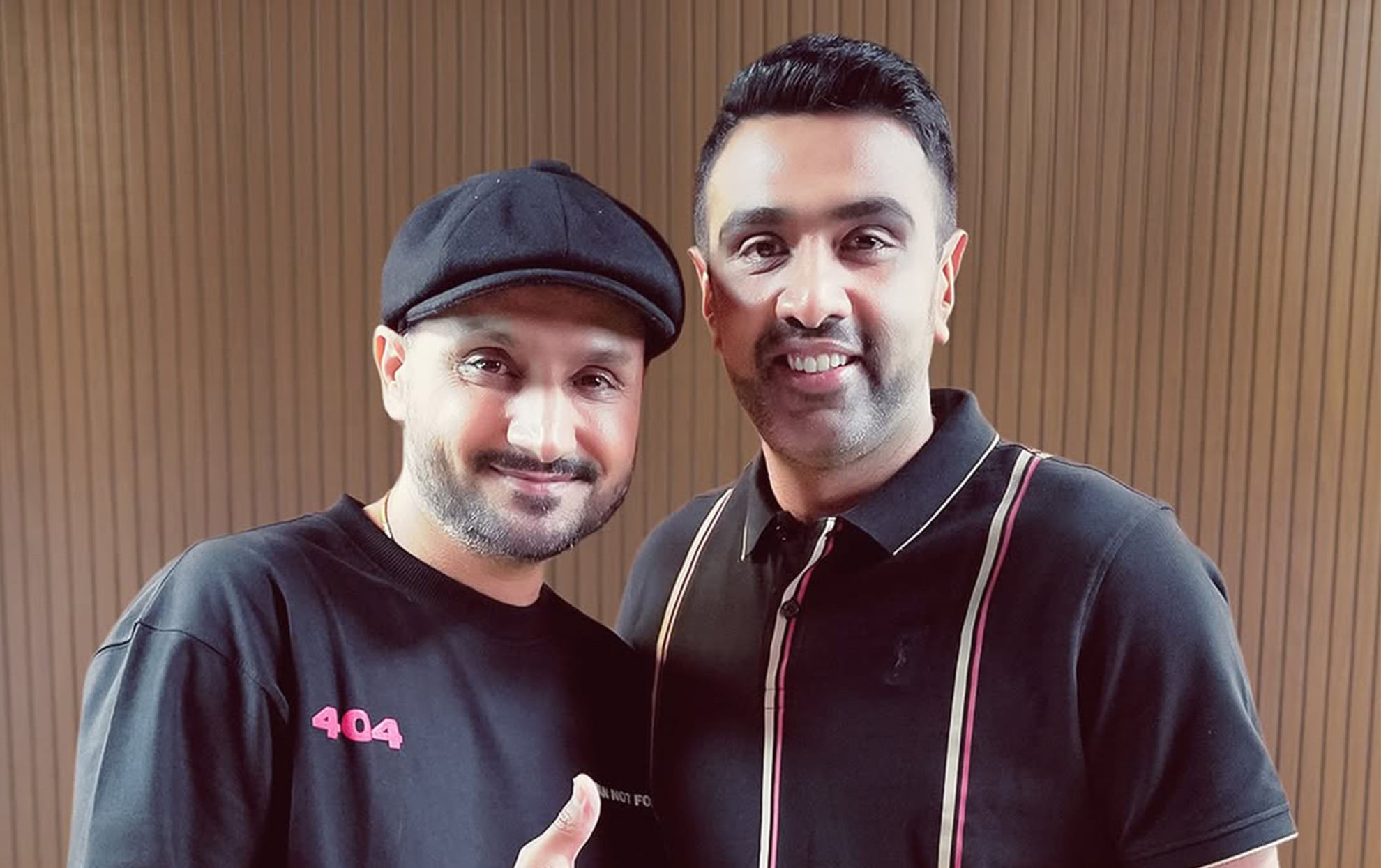 Harbhajan Singh and Ravichandran Ashwin