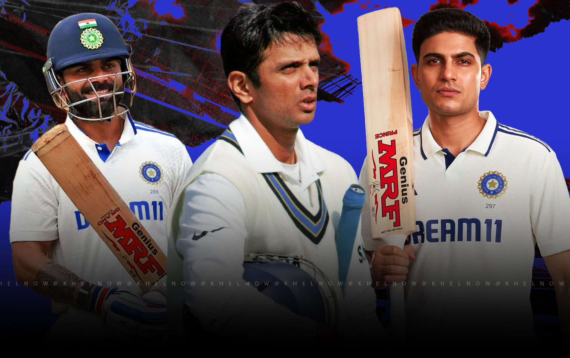 Top 5 Indian batsmen with most runs in a test series in England