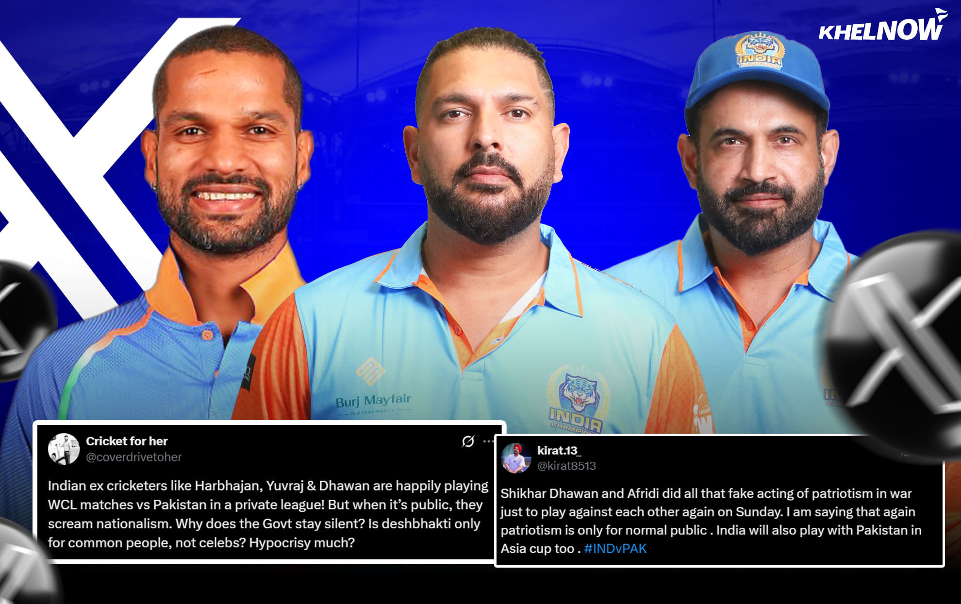 Fans express anger as India set to play Pakistan in WCL 2025