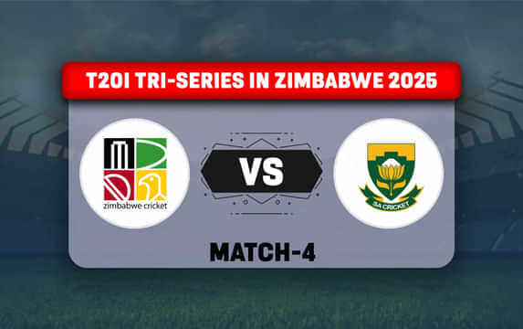 ZIM vs SA Dream11 Prediction, Best Dream11 Playing XI, Today Match 4th T20I, T20I Tri-Series in Zimbabwe 2025