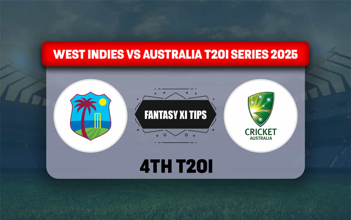 WI vs AUS Dream11 Prediction, Best Dream11 Playing XI, Today Match 4th T20I, West Indies vs Australia T20I series 2025