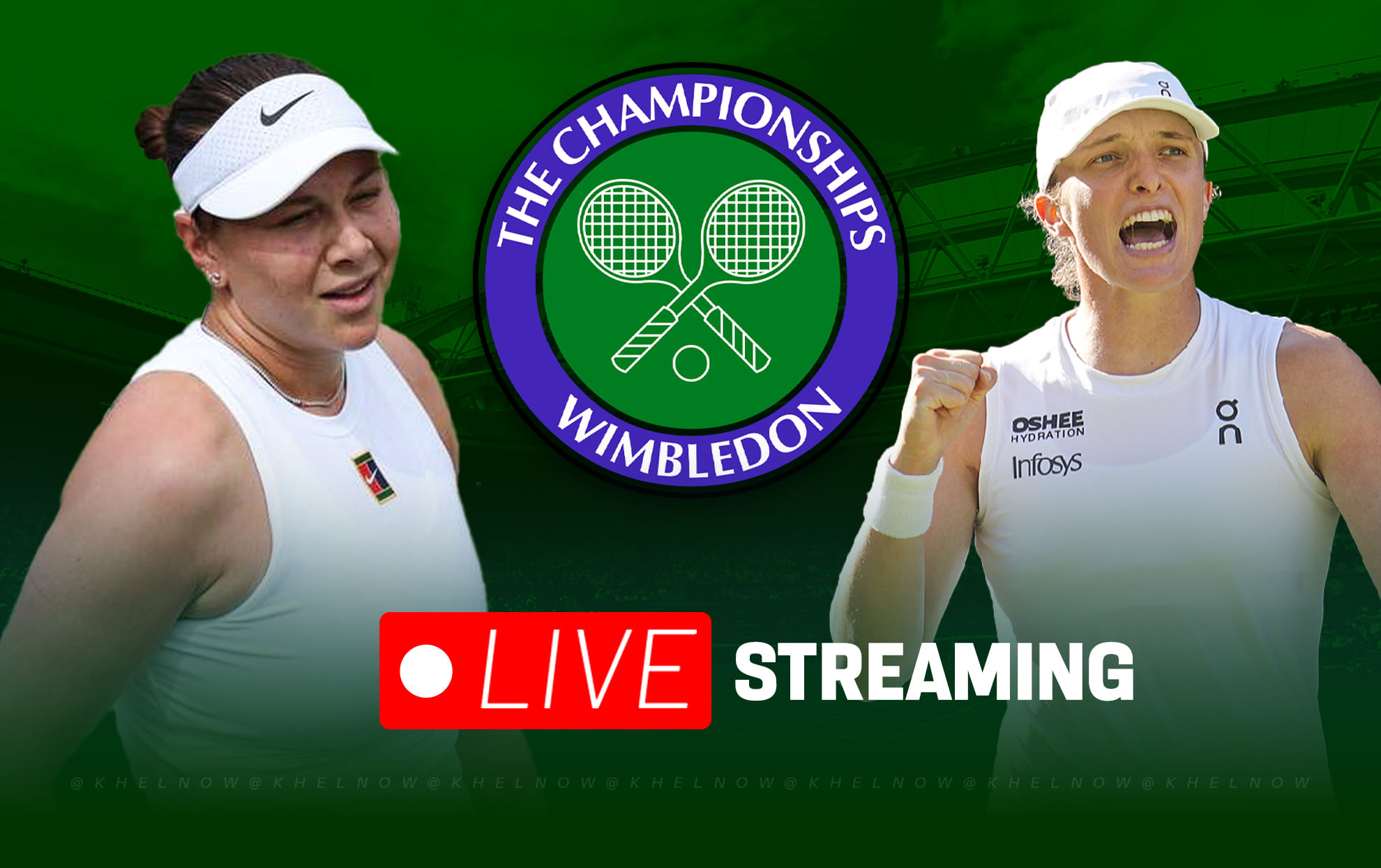 Where & how to watch Iga Swiatek vs Amanda Anisimova final match live? Wimbledon 2025
