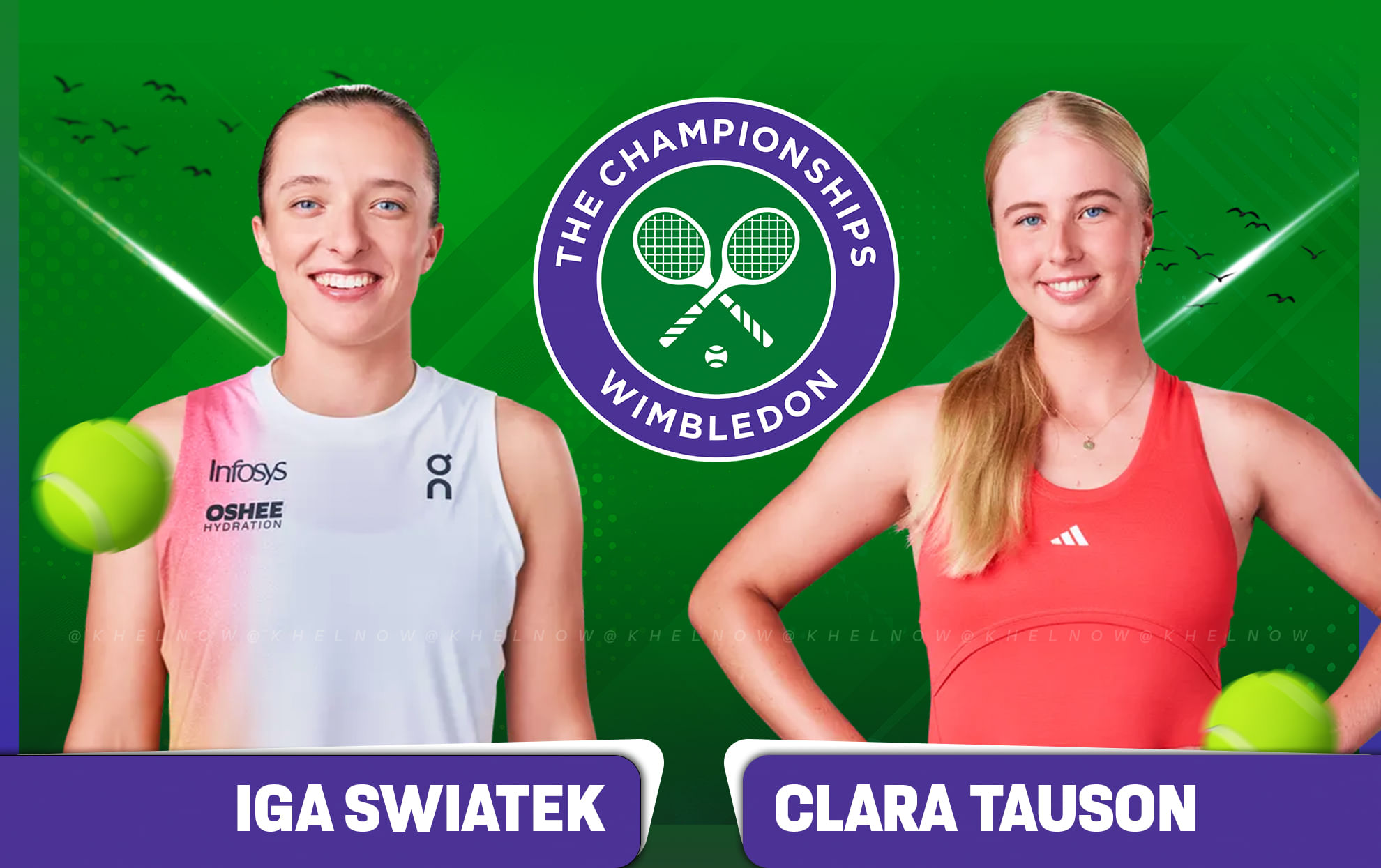 Iga Swiatek vs Clara Tauson prediction, betting tips & odds, head-to-head, preview: Wimbledon 2025