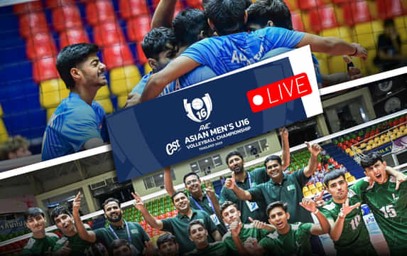India vs Pakistan semi-final live streaming, Asian Men's U16 Volleyball Championships 2025