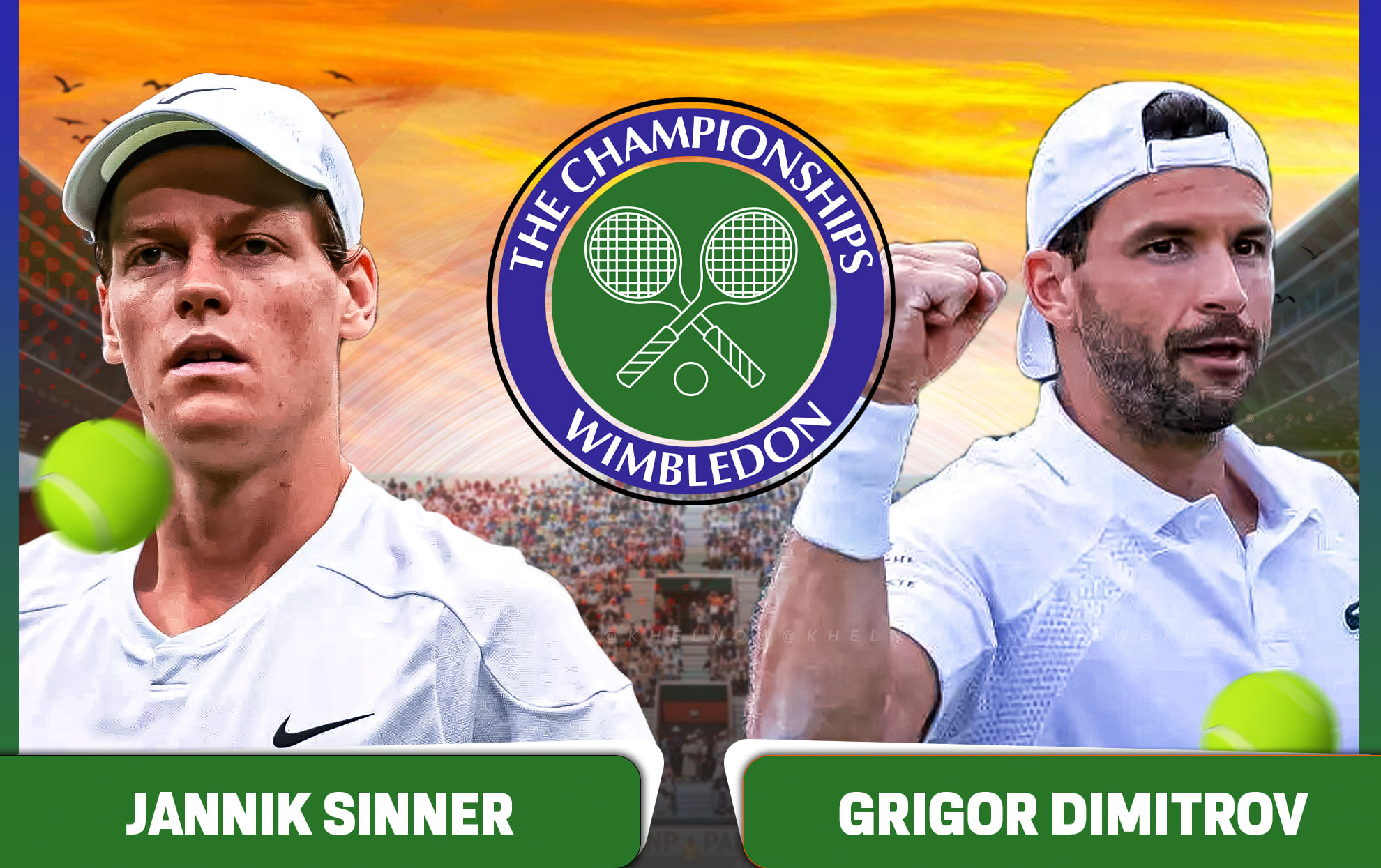 Jannik Sinner vs Grigor Dimitrov prediction, betting tips & odds, head-to-head, preview: Wimbledon 2025