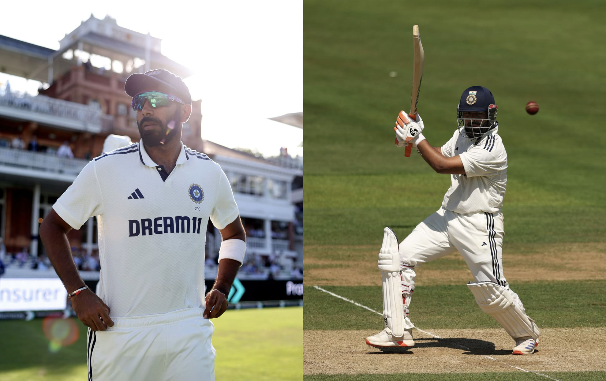 Jasprit Bumrah and Rishabh Pant