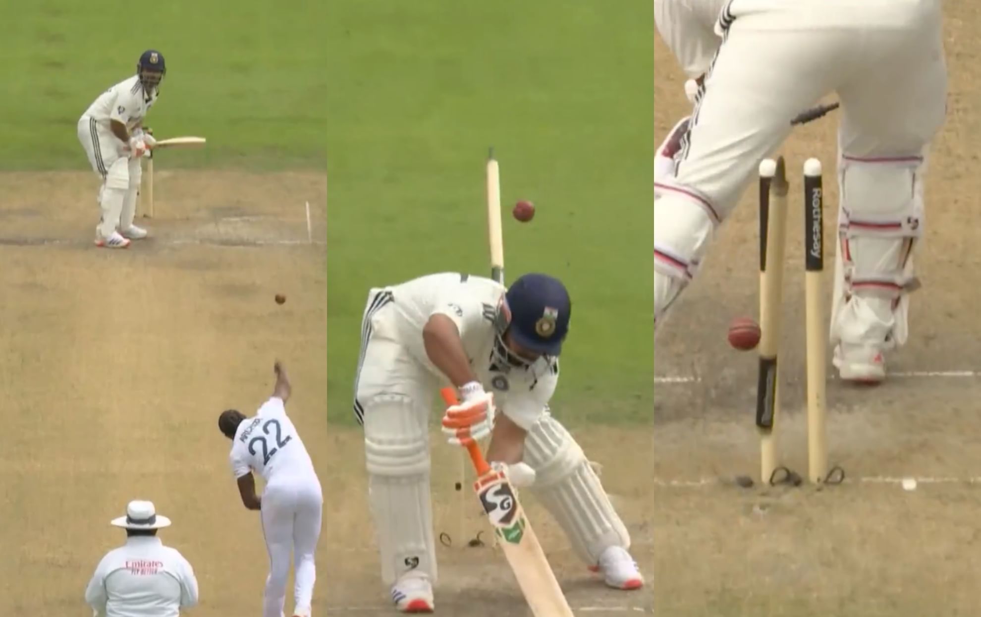 ENG vs IND: [Watch] Jofra Archer uproots stumps to send back injured Rishabh Pant packing in 1st innings of the Manchester test