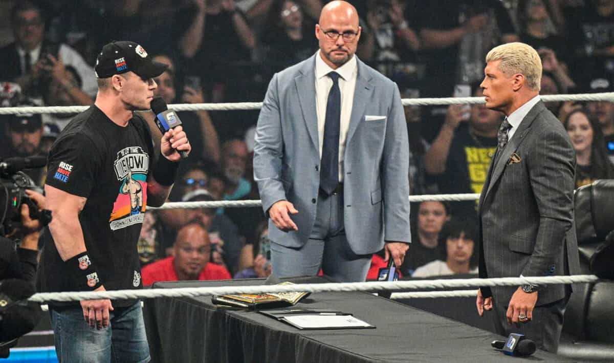 John Cena Cody Rhodes WWE SmackDown