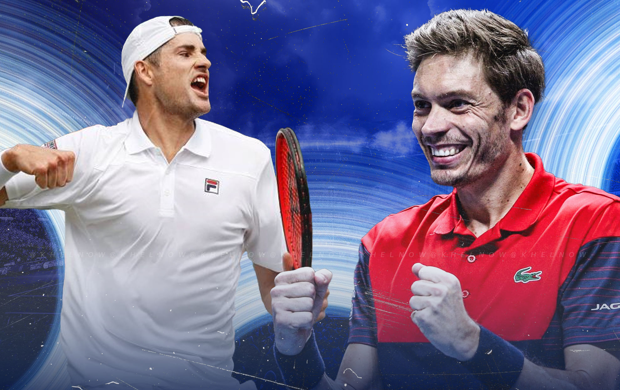 Top five players with most aces in a tennis match