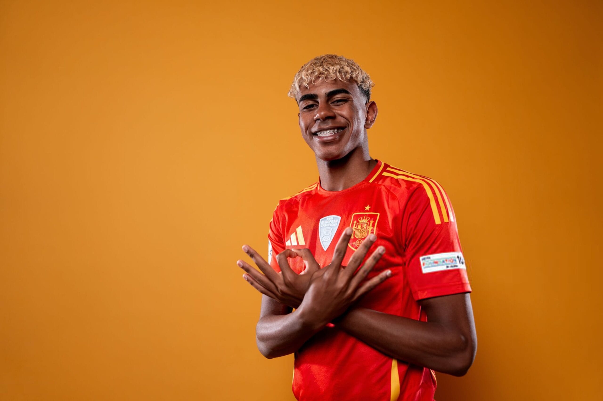 FC Barcelona Lamine Yamal of Spain