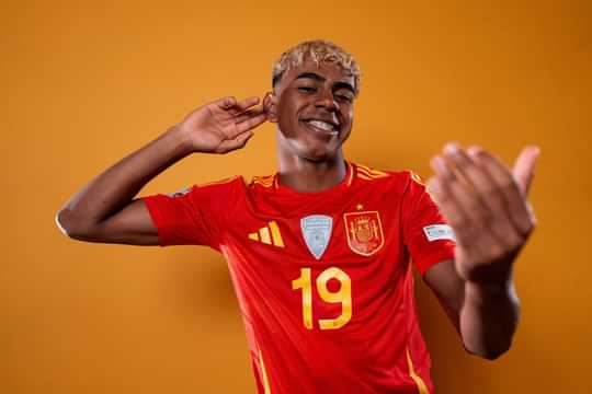 FC Barcelona Lamine Yamal of Spain