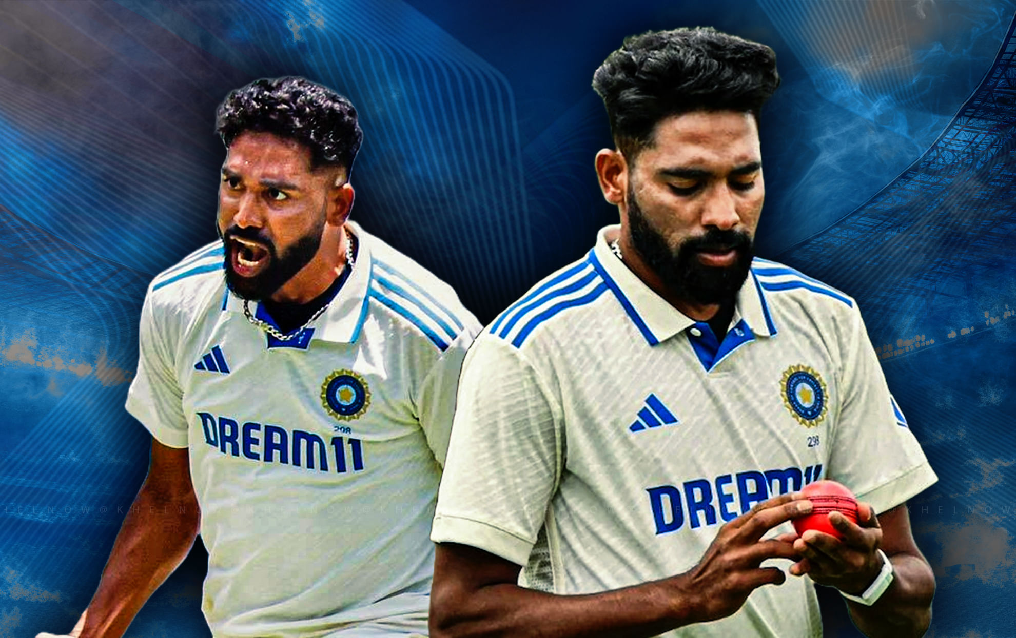 Top 5 best bowling figures by Mohammed Siraj in test cricket