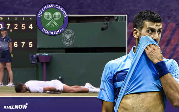 Novak Djokovic suffers injury scare after nasty fall during win over Flavio Cobolli