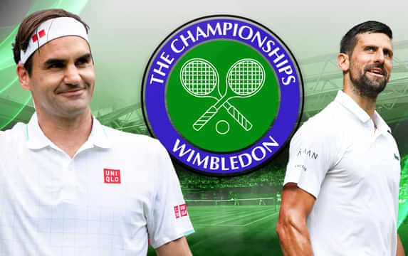 Top seven players with most semi-final appearances at Wimbledon
